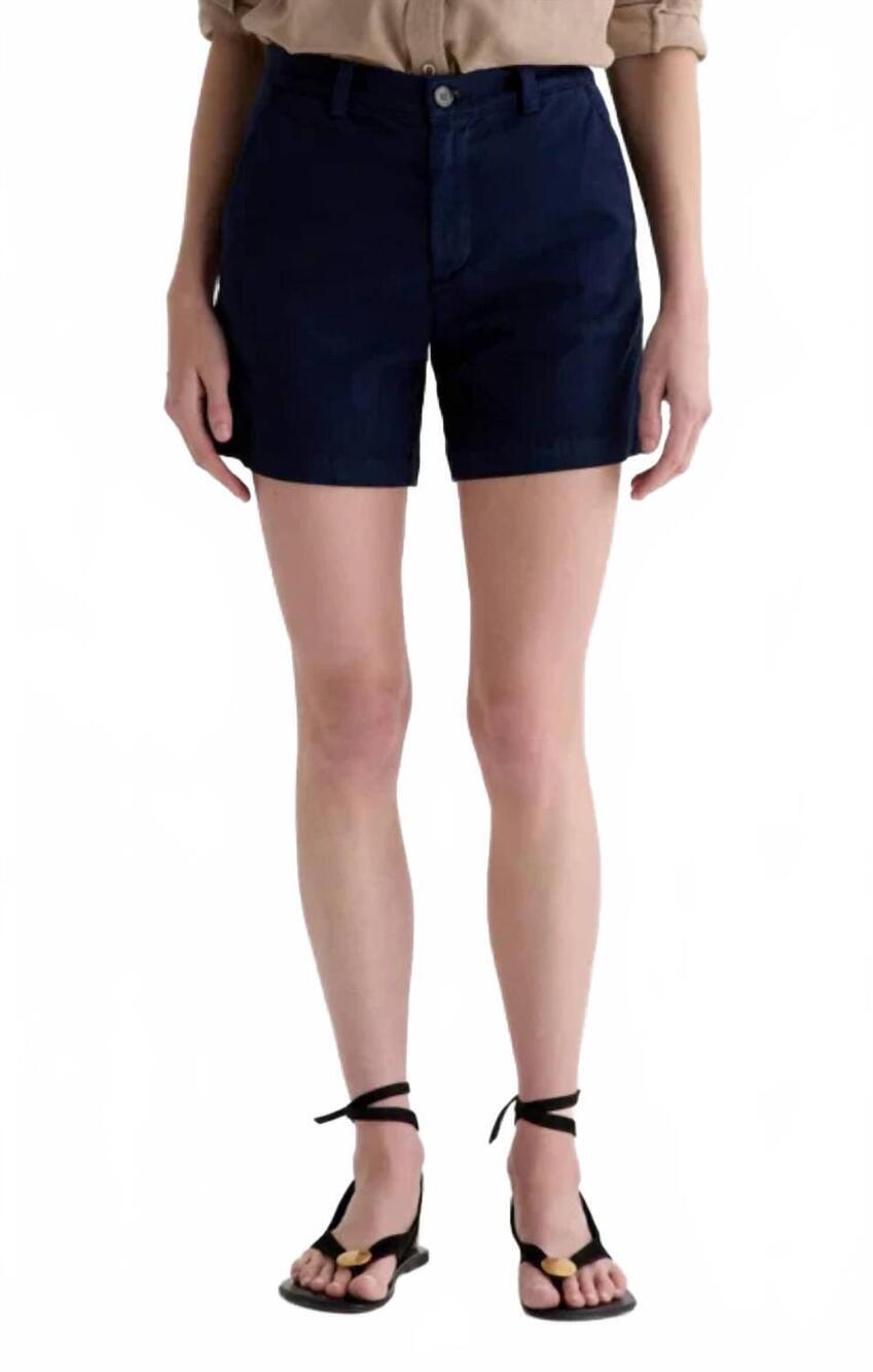 NEW AG JEANS jude chino short in deep trenches